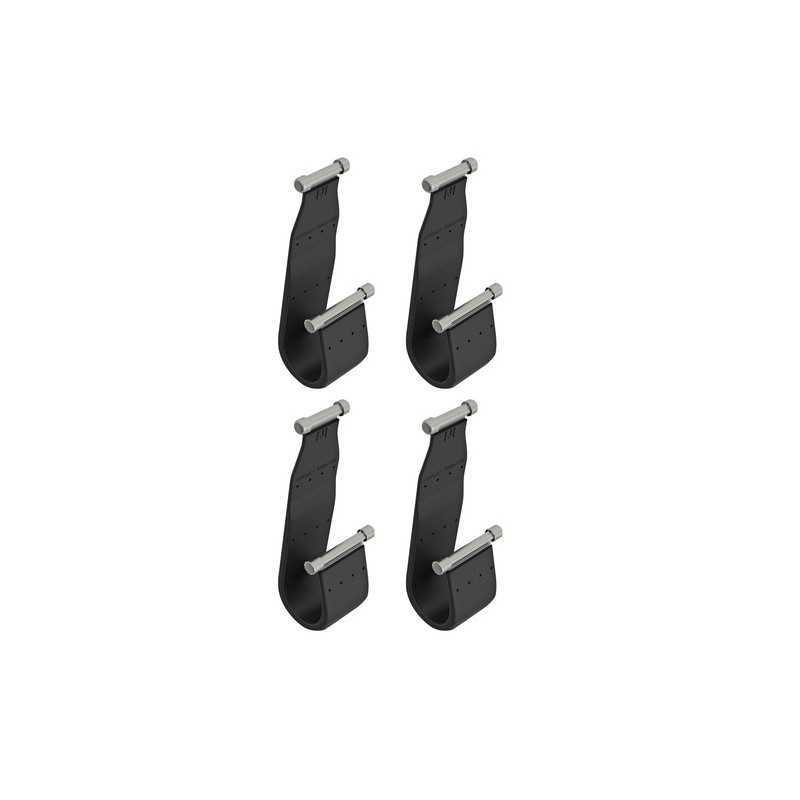 LAM-N21401 - Fit kit 4 cinghie per barre Snap - F-1 - 17 5 cm