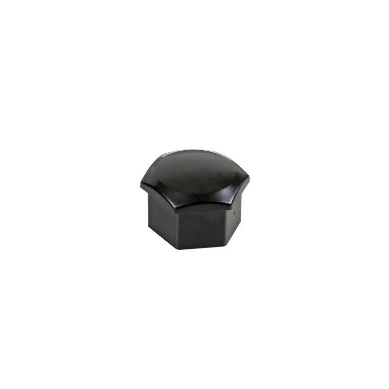 Black Nut Caps 20 copribulloni in ABS - 19 mm