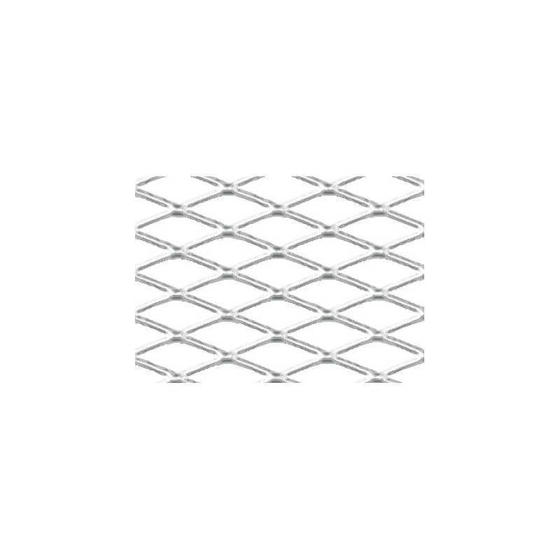 Racing Grill - Rombo medio 6x12 mm - 120x20 cm - Lucido