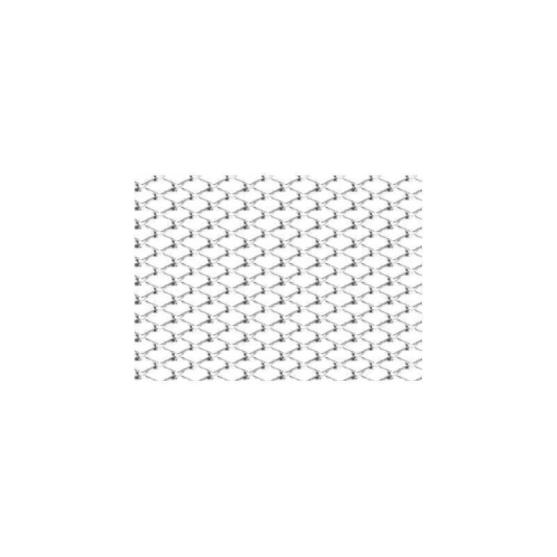 Racing Grill - Rombo fine 2x4 mm - 120x20 cm - Lucido