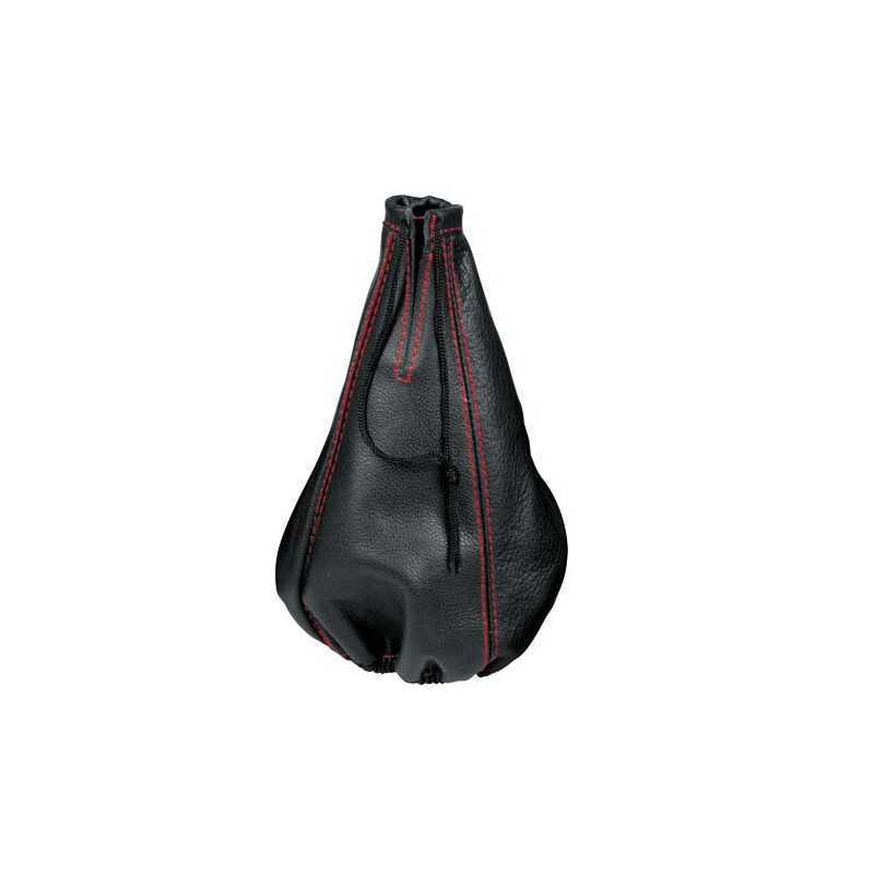 Cuffia leva cambio nera - Rosso