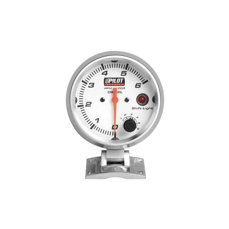 Contagiri diesel 0-6000 RPM - 3-3 4 (95 mm) - Blue-Light - 4 6 8 cilindri