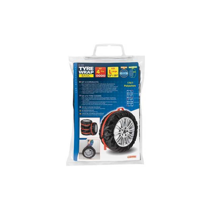 Tyre Wrap Basic - Set 4 copriruota - L - 13 -19