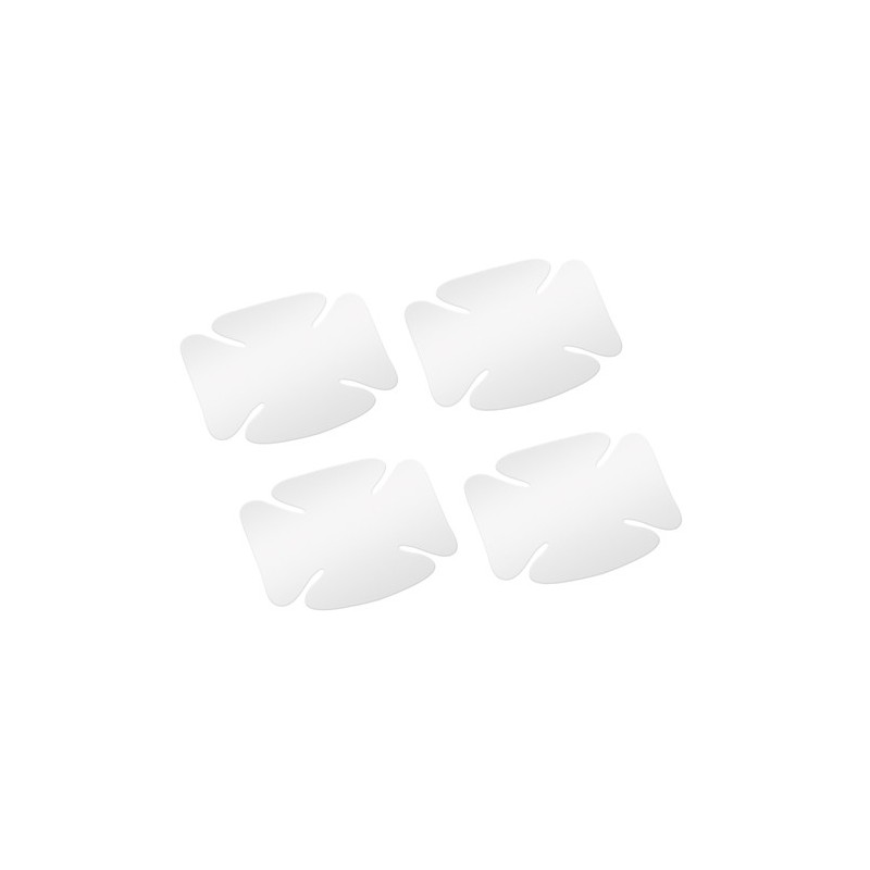 Pellicole antigraffio per incavi maniglie  set 4 pz - 10x8 cm