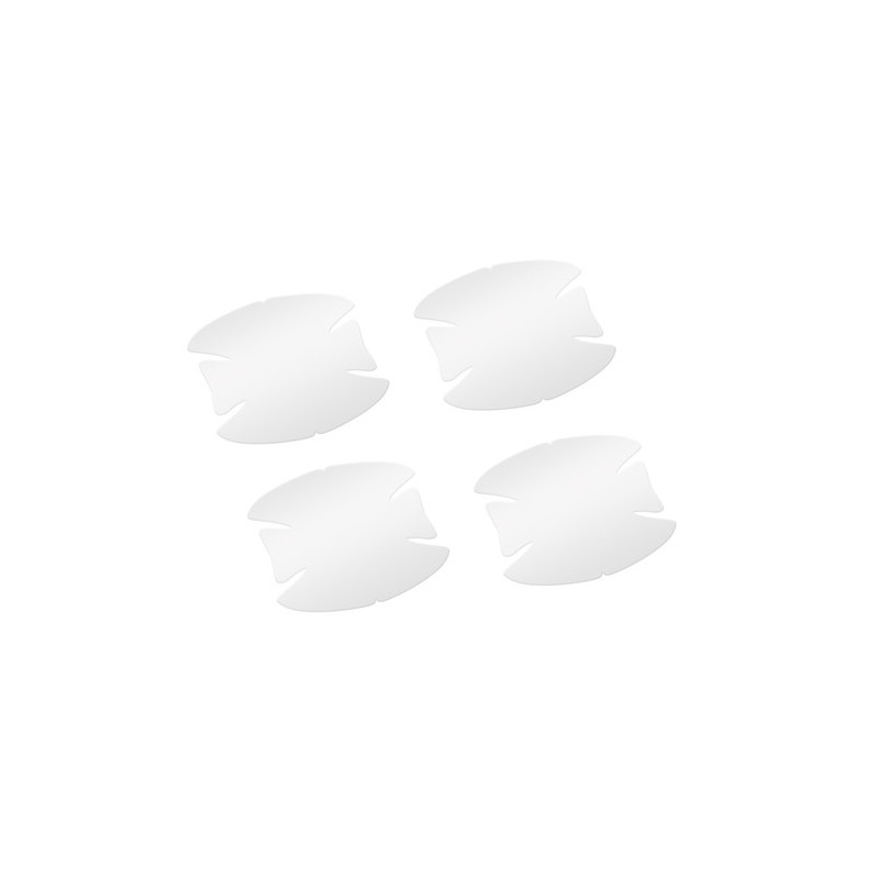 Pellicole antigraffio per incavi maniglie set 4 pz - 8x8 cm