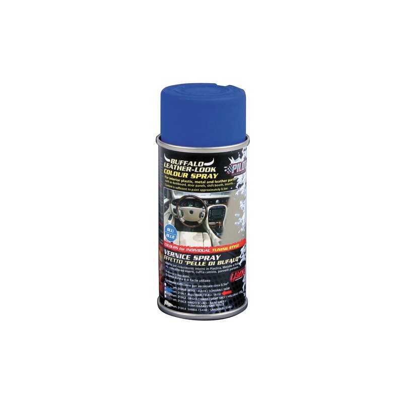 Vernice spray effetto pelle di bufalo - Blu