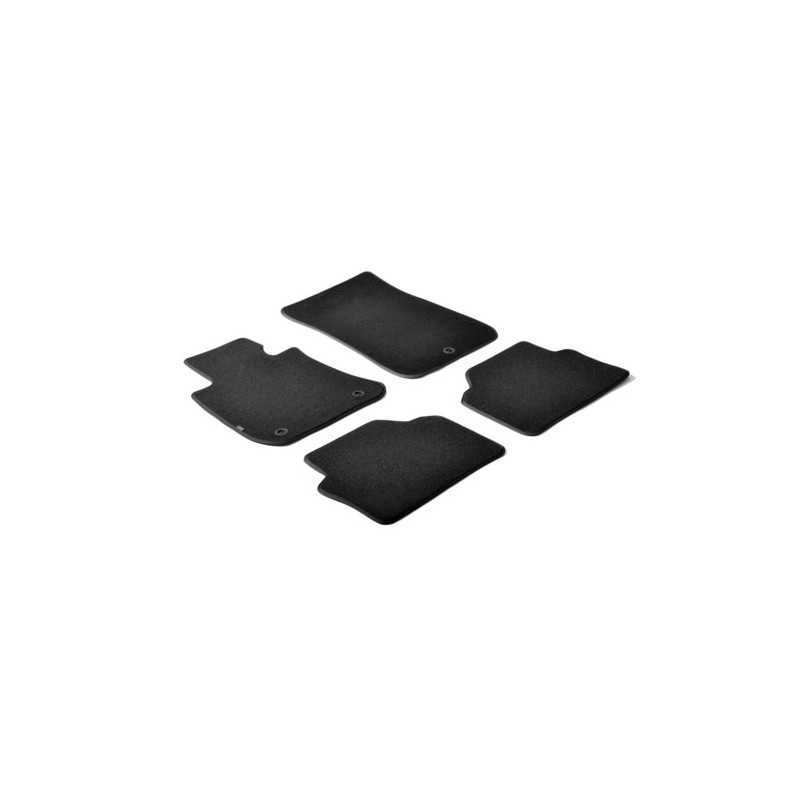 Set tappeti su misura in moquette - Nero - Bmw Serie 3 (E90) 4p (03 05 01 12) - Bmw Serie 3 Touring (E91) (09 05 05 12)
