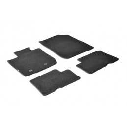 Set tappeti su misura in moquette - Nero - Dacia Duster (05 10 01 18)
