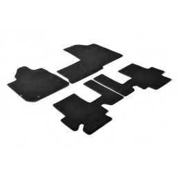 Set tappeti su misura in moquette - Nero - Fiat Multipla (06 04 12 10)