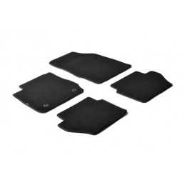 Set tappeti su misura in moquette - Nero - Ford Fiesta 3p (03 11 05 17) - fix a bottone - Ford Fiesta 5p (03 11 05 17)
