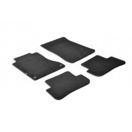 Set tappeti su misura in moquette - Nero - Mercedes Classe C 4p (05 00 01 07) - Mercedes Classe C sw (04 01 12 07)