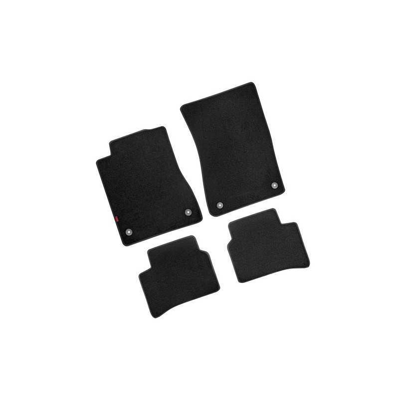 Set tappeti su misura in moquette - Nero - Mercedes Classe E 4p (03 02 02 09) - Mercedes Classe E sw (03 03 08 09)