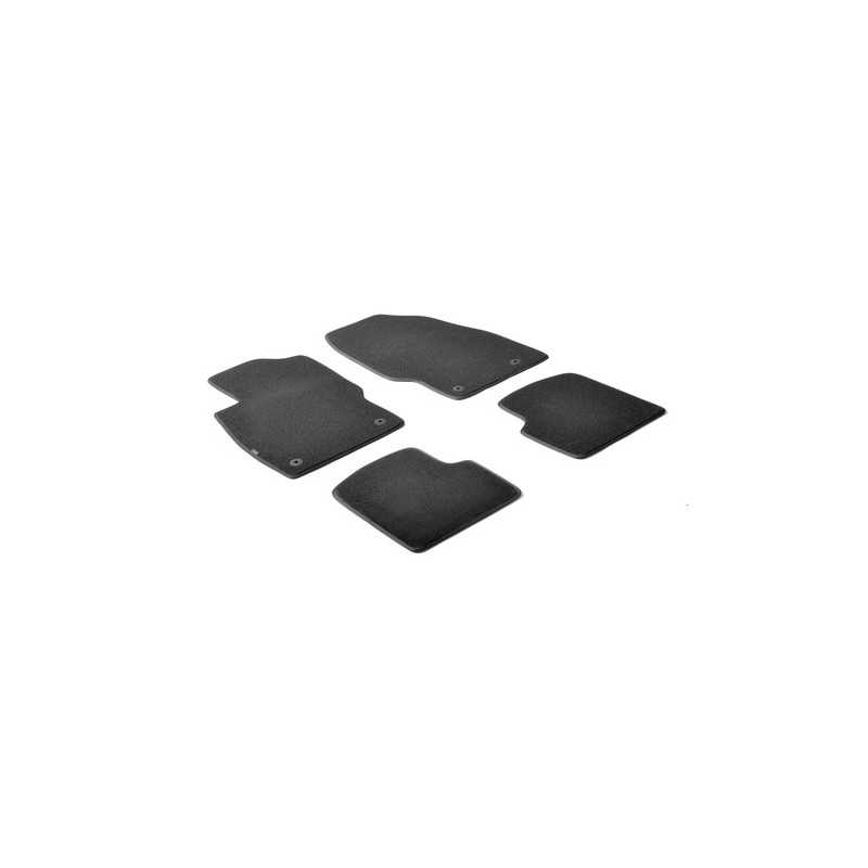 Set tappeti su misura in moquette - Nero - Opel Corsa 3p (09 06 11 14) - Opel Corsa 5p (09 06 11 14)