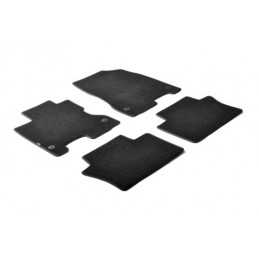 Set tappeti su misura in moquette - Nero - Renault Koleos (06 08 01 14)