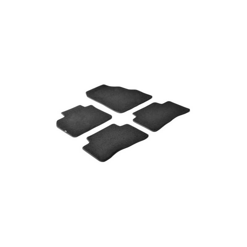 Set tappeti su misura in moquette - Nero - Renault Scenic (06 03 08 09)