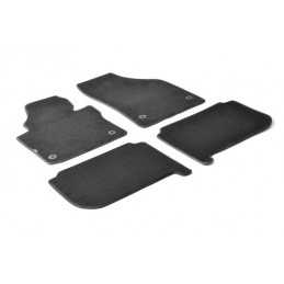 Set tappeti su misura in moquette - Nero - Volkswagen Touran (05 03 08 15)