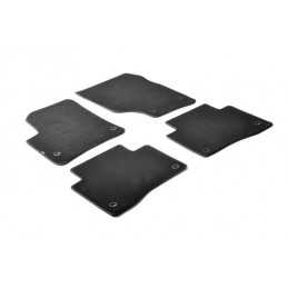 Set tappeti su misura in moquette - Nero - Volkswagen Touareg (02 07 04 10)