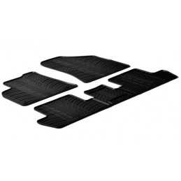 Set tappeti su misura in gomma - Peugeot 3008 (05 09 11 13) - Peugeot 3008 (12 13 09 16) - Peugeot 5008 (11 09 01 16)