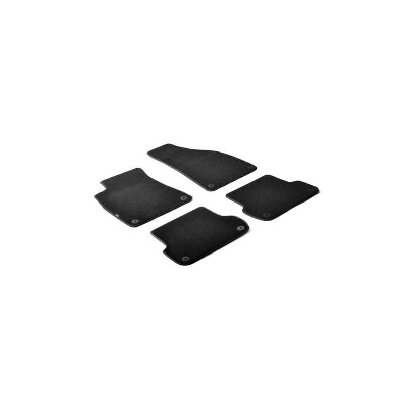 Set tappeti su misura in moquette - Nero - Audi A4 4p (11 07 10 15) - Audi A4 Allroad (04 09 05 16) - Audi A4 Avant (05 08 10