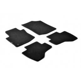 Set tappeti su misura in moquette - Nero - Citroen C1 3p (05 05 05 14) - 1 fix lato guida - Citroen C1 5p (05 05 05 14) - Peu