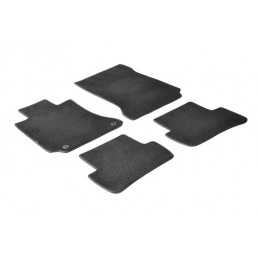Set tappeti su misura in moquette - Nero - Mercedes Classe C 4p (02 07 02 14) - Mercedes Classe C sw (01 08 08 14) - Mercedes