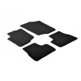Set tappeti su misura in moquette - Nero - Peugeot 207 3p (05 06 11 12) - Peugeot 207 5p (05 06 11 12) - Peugeot 207 sw (07 0