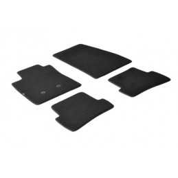 Set tappeti su misura in moquette - Nero - Renault Clio III 3p (10 05 01 13) - Renault Clio III 5p (10 05 01 13) - Renault Cl