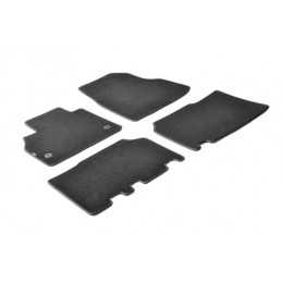 Set tappeti su misura in moquette - Nero - Mercedes Citan (van) (10 12 ) - Renault Kangoo (van) (02 08 ) - Renault Kangoo 5p