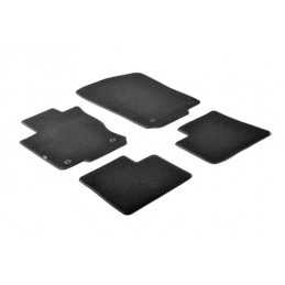 Set tappeti su misura in moquette - Nero - Renault Captur (05 13 ) - Renault Clio IV 5p (10 12 ) - Renault Clio IV Sporter (0