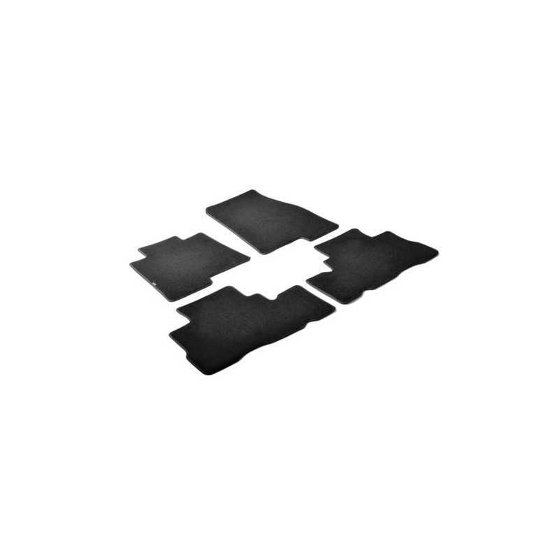 Set tappeti su misura in moquette - Nero - Mercedes CLA 4p (02 13 04 19) - Mercedes CLA Shooting Brake (03 15 ) - Mercedes Cl