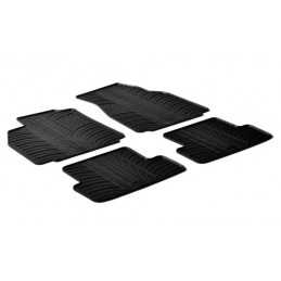 Set tappeti su misura in gomma - Renault Megane II 3p (10 02 10 08) - Renault Megane II 4p (10 03 10 08) - Renault Megane II