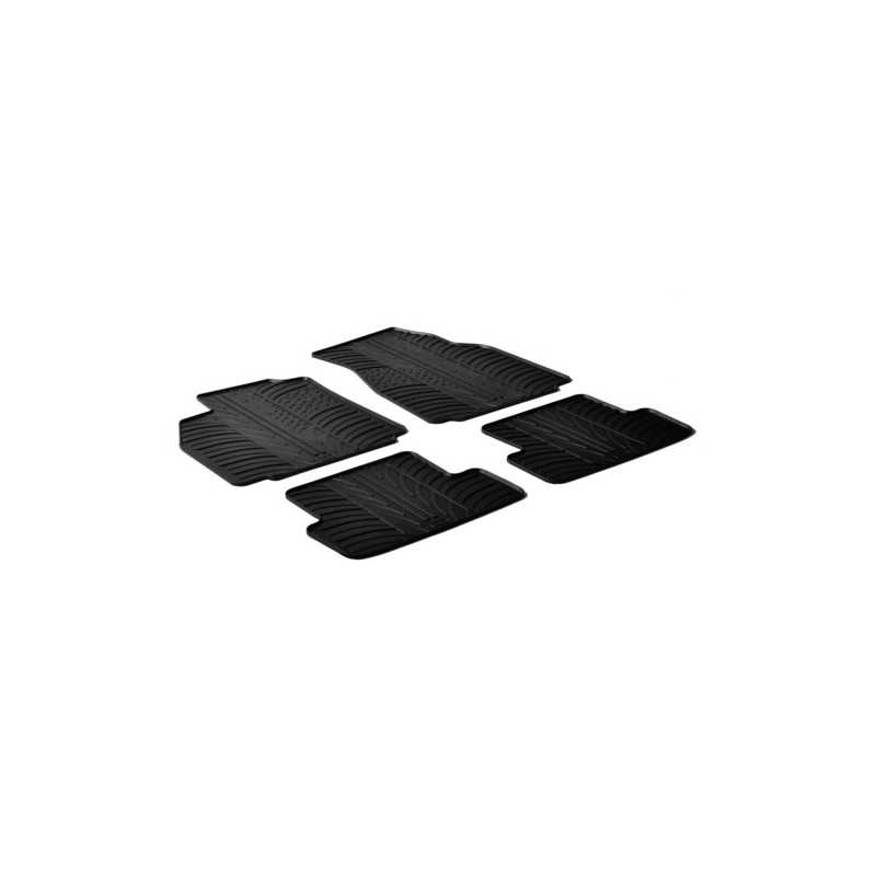 Set tappeti su misura in gomma - Renault Megane II 3p (10 02 10 08) - Renault Megane II 4p (10 03 10 08) - Renault Megane II
