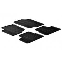 Set tappeti su misura in gomma - Peugeot 207 3p (05 06 11 12) - Peugeot 207 5p (05 06 11 12) - Peugeot 207 sw (07 07 12 13) -