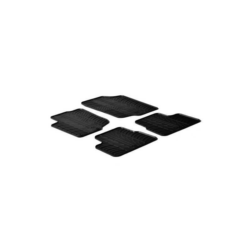 Set tappeti su misura in gomma - Peugeot 207 3p (05 06 11 12) - Peugeot 207 5p (05 06 11 12) - Peugeot 207 sw (07 07 12 13) -