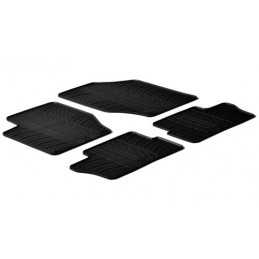 Set tappeti su misura in gomma - Peugeot 307 3p (06 01 08 07) - Peugeot 307 5p (06 01 08 07) - Peugeot 307 sw (05 02 04 08) -
