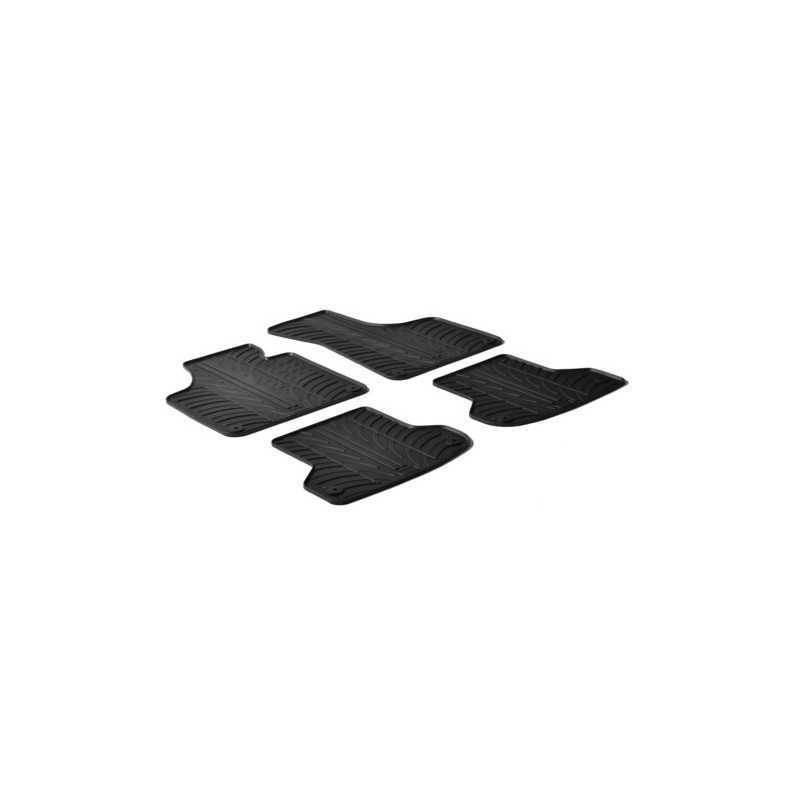 Set tappeti su misura in gomma - Audi A3 3p (05 03 06 08) - Audi A3 3p (07 08 08 12) - Audi A3 Cabriolet (04 08 02 14) - Aud