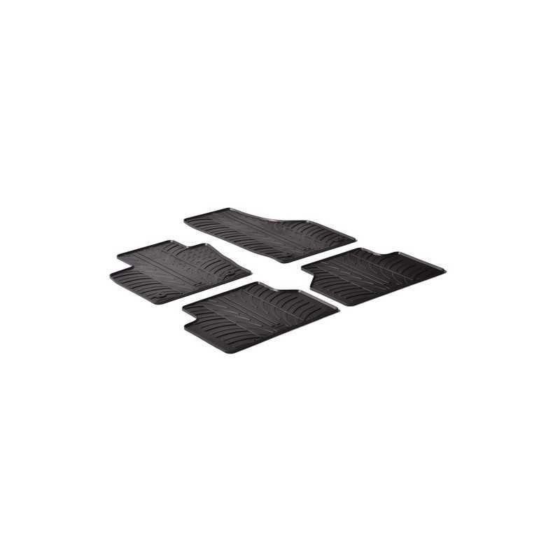 Set tappeti su misura in gomma - Audi Q3 (10 11 01 15) - Audi Q3 (02 15 12 18)