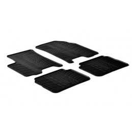 Set tappeti su misura in gomma - Chevrolet Aveo 3p (02 05 05 08) - Chevrolet Aveo 5p (09 02 05 08) - Daewoo Kalos 3p (02 05 0