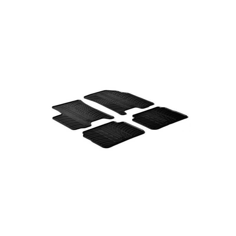 Set tappeti su misura in gomma - Chevrolet Aveo 3p (02 05 05 08) - Chevrolet Aveo 5p (09 02 05 08) - Daewoo Kalos 3p (02 05 0