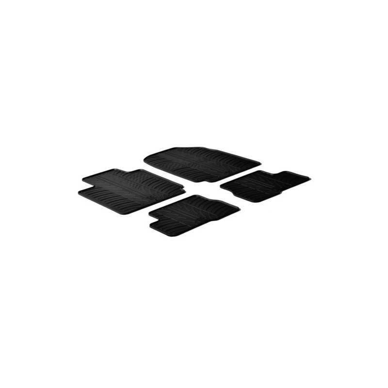 Set tappeti su misura in gomma - Nissan Micra 3p (01 03 10 10) - Nissan Micra 5p (01 03 10 10)