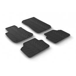Set tappeti su misura in gomma - Bmw Serie 3 (E90) 4p (03 05 01 12) - Bmw Serie 3 Touring (E91) (09 05 05 12)