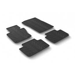 Set tappeti su misura in gomma - Bmw X3 (E83) (01 04 10 10)