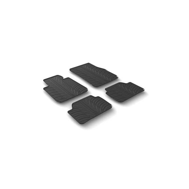 Set tappeti su misura in gomma - Bmw Serie 1 (F20) 5p (09 11 ) - Bmw Serie 1 (F21) 3p (07 12 )
