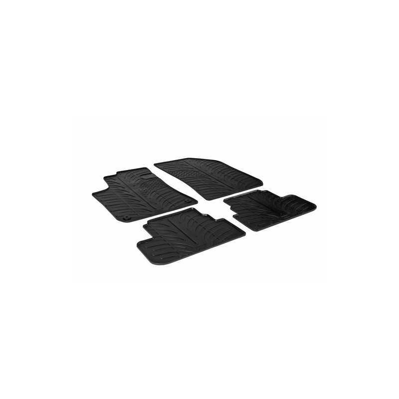Set tappeti su misura in gomma - Peugeot 308 5p (10 13 ) - Peugeot 308 sw (05 14 )