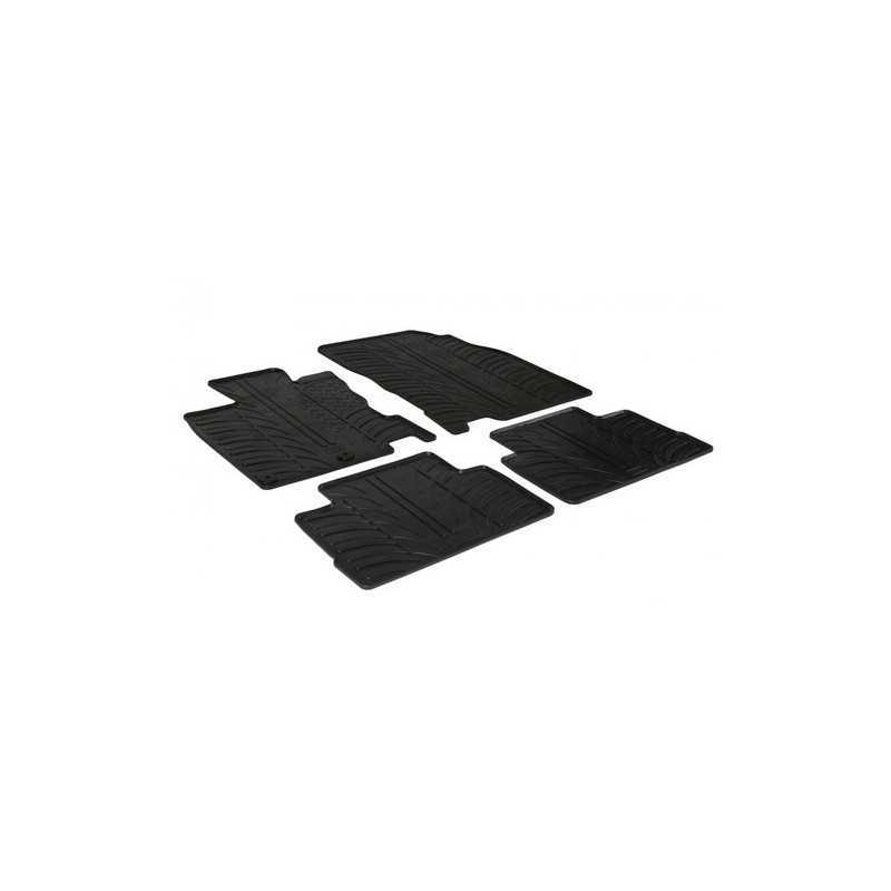 Set tappeti su misura in gomma - Nissan Qashqai (01 14 )