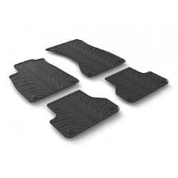 Set tappeti su misura in gomma - Audi A4 4p (11 15 ) - Audi A4 Allroad (06 16 ) - Audi A4 Avant (11 15 )