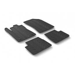 Set tappeti su misura in gomma - Citroen C3 (11 16 ) - manuale