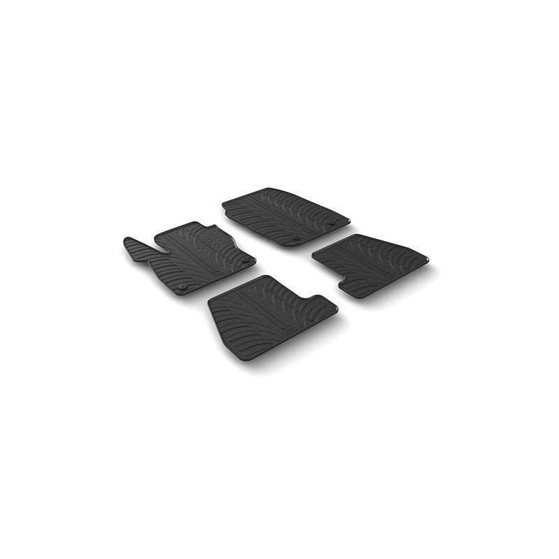 Set tappeti su misura in gomma - Ford Focus 5p (11 14 05 18) - Ford Focus Wagon (11 14 05 18)