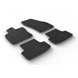 Set tappeti su misura in gomma - Skoda Karoq (12 17 )