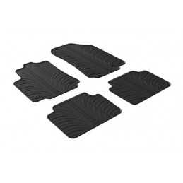 Set tappeti su misura in gomma - Citroen C3 Aircross (10 17 )